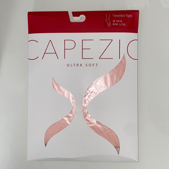 CAPEZIO Ultra Soft Matte Semi-Opaque Transition Tights in Ballet Pink - Picture 1 of 11